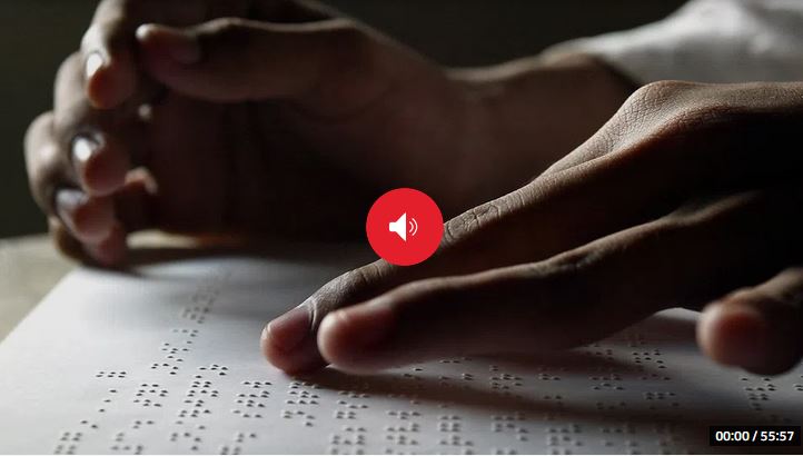 Die Brailleschrift mach Lesen mit den Fingern möglich. Quelle: SRF