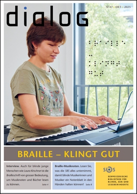 Cover der aktuelle Ausgabe der Gönnerzeitschrift «dialog»
