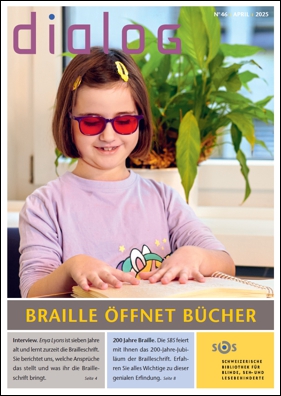 Cover der aktuellen Ausgabe der Gönnerzeitschrift «dialog»