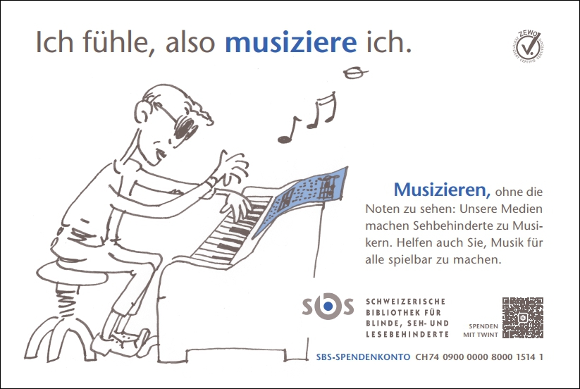 SBS Inserat Musizieren