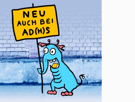 Buchknacker-Figur mit AD(H)S-Hinweis Buchknacker-Figur mit AD(H)S-Hinweis